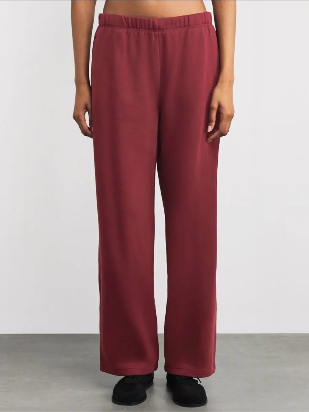 Skims Cotton Fleece Sweatpants Sz XS